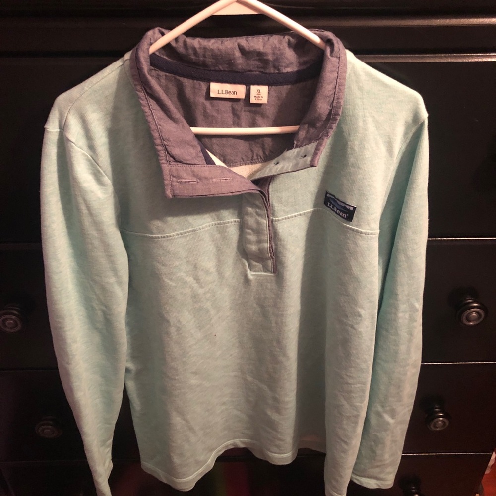 Button down pullover